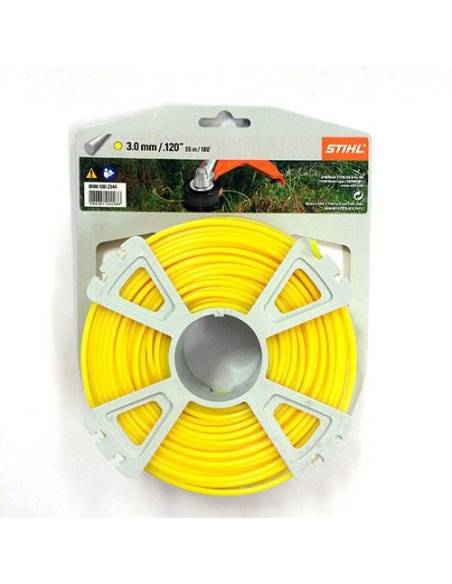 Hilo de nylon redondo STIHL 3,0mm 53mts