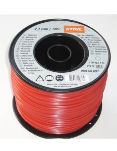Nylon STIHL, Ø 2,7 mm x 208,0 m, Redondo