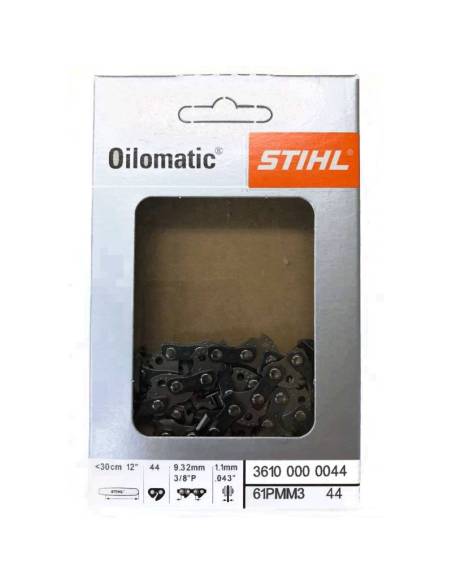 Cadena STIHL 3/8" Picco Micro , 1,1 mm 44 eslabones