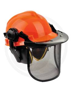 CASCO PROTECTOR FORESTAL CON PROTECTORES AUDITIVOS